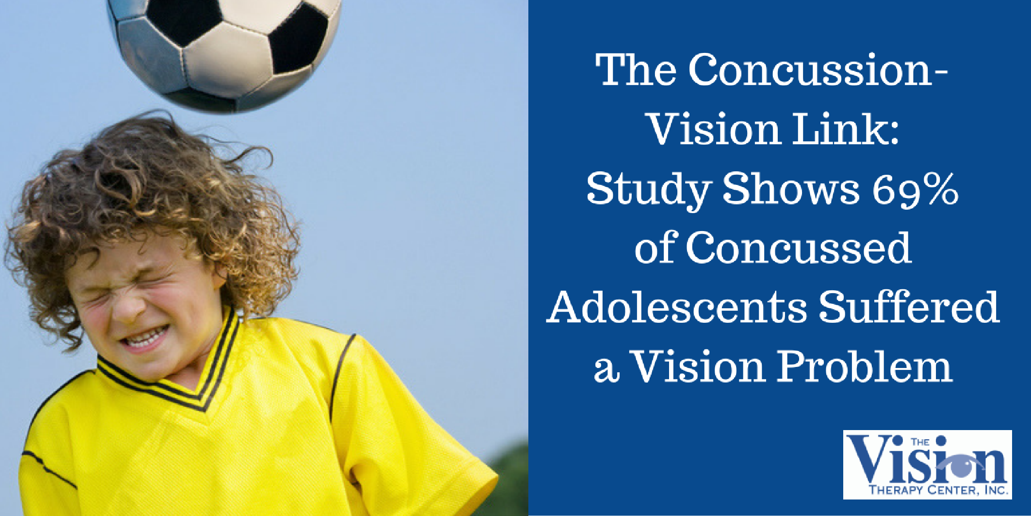 The ConcussionVision Link Study Shows 69 of Concussed Adolescents